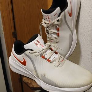 Nike Infinity G Golf Shoes White/Red/Black Spikeless Wide Men’s Size 12